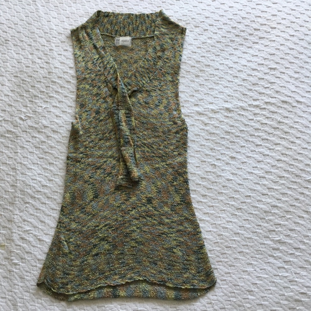 Anthropologie sleeveless knit top
